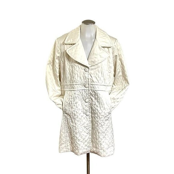 AKanne Klein. Women long crem suit jacket size XL - Picture 5 of 12